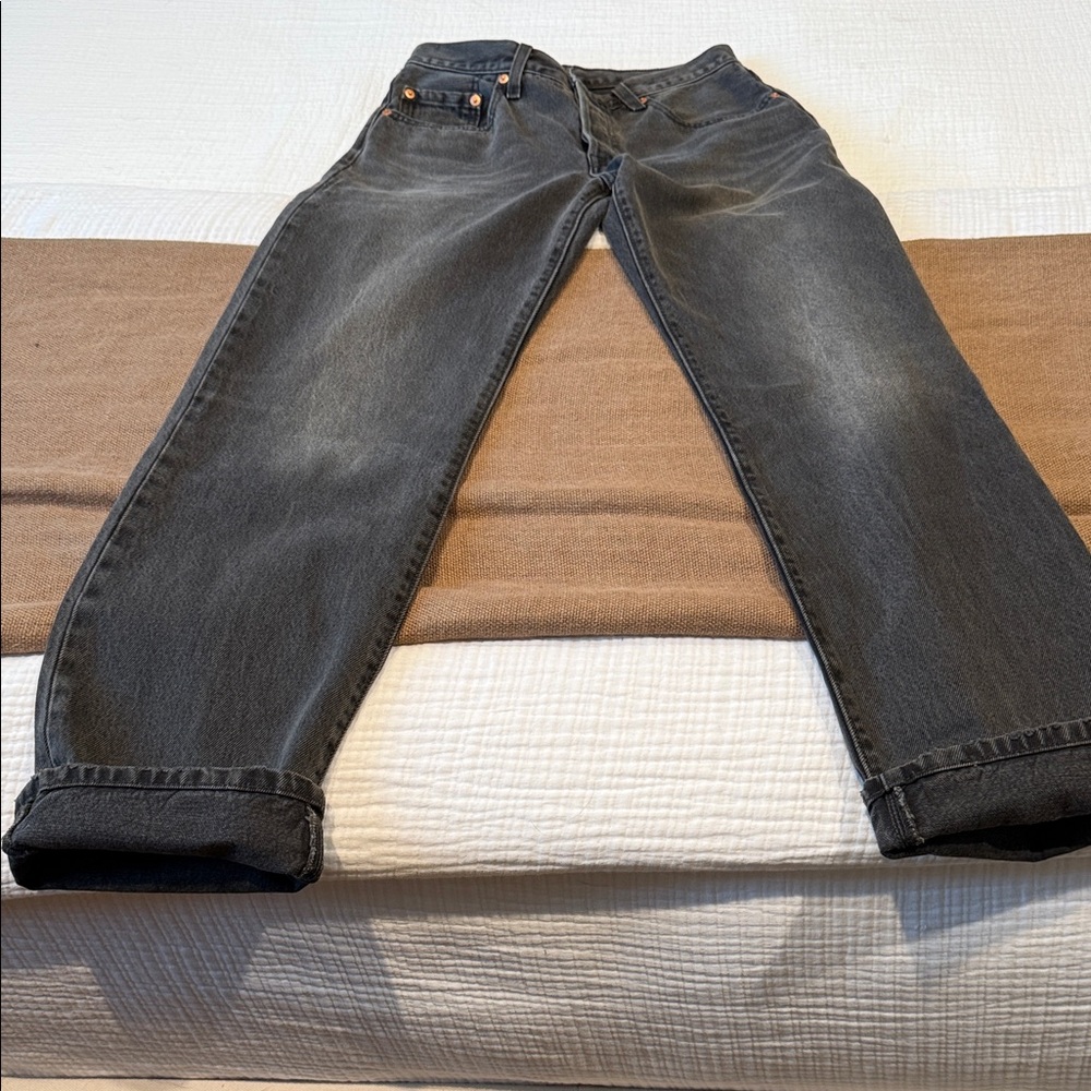 Levi’s 501 90s in Washed Black - Size 26/32